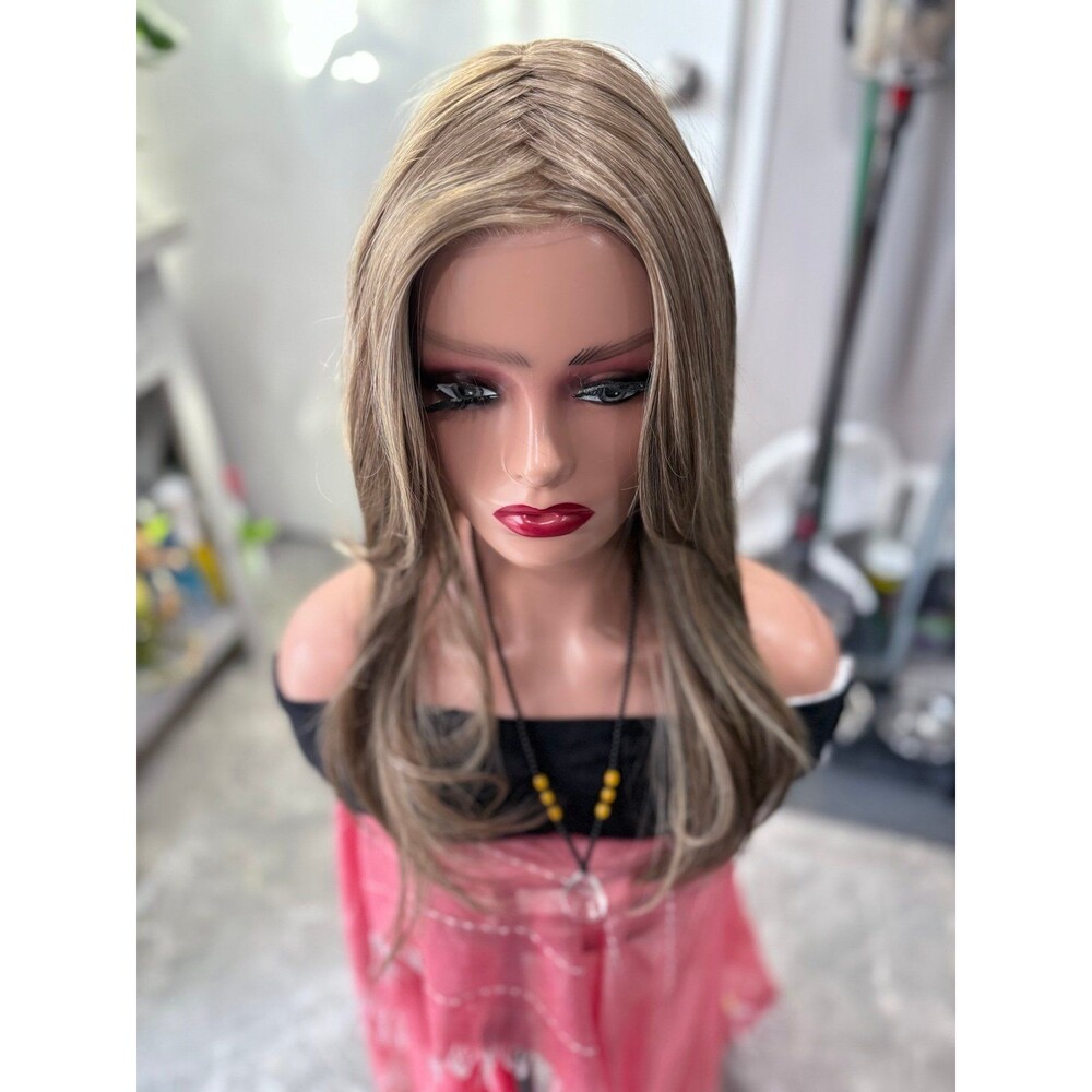 Luxury Synthetic Custom-made Monofilament Wig Veronica New